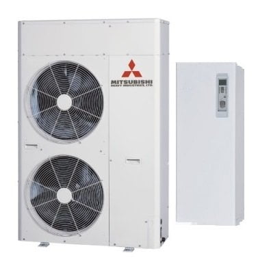 Тепловой насос Mitsubishi Heavy 560 на 56кВт, Воздух-Вода