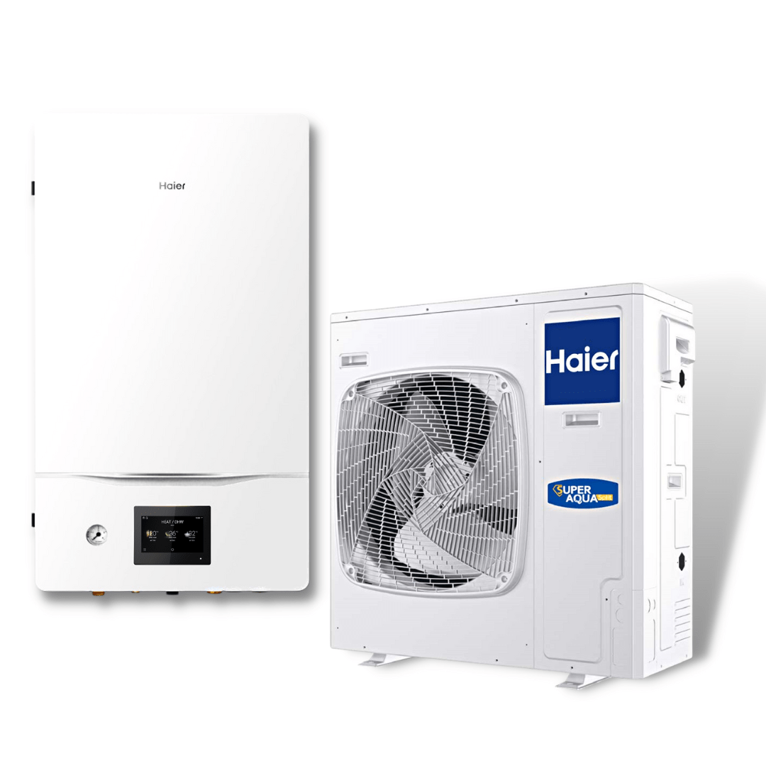 Тепловой насос Haier Super Aqua HU102WAMNA/AW102SNCHA Воздух-Вода на 10 кВт