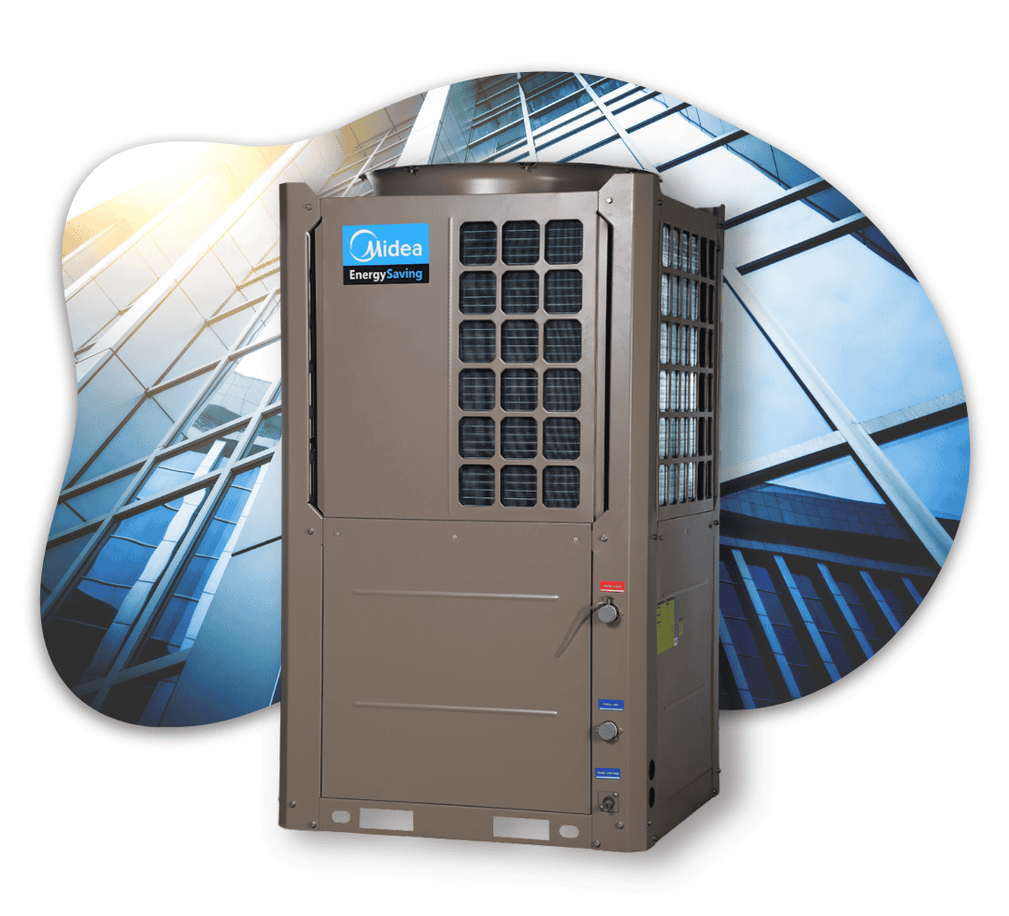 Тепловой насос Midea M-Thermal RSJ-420/SZN1-H на 39 кВт, моноблок воздух-вода