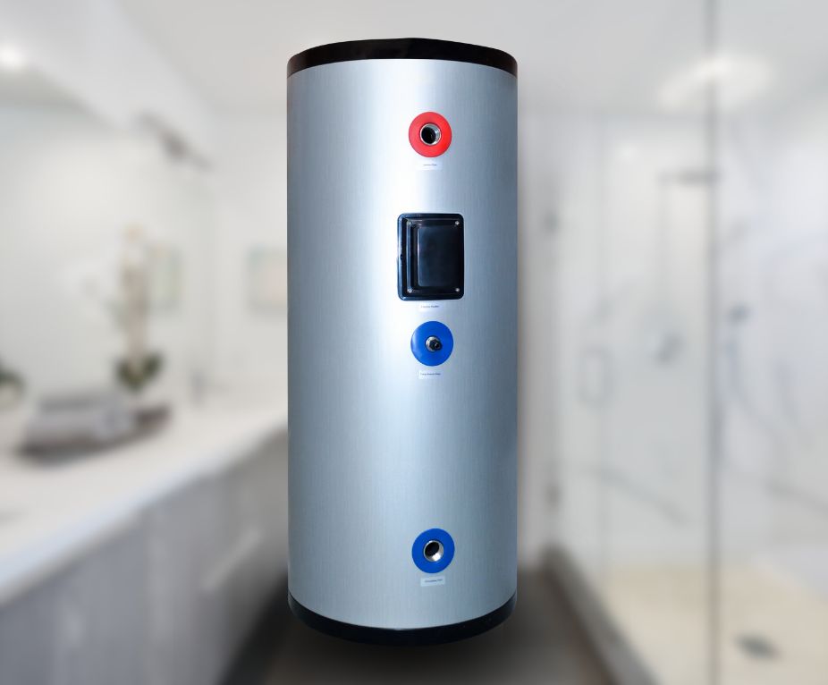 Буферна ємність, Raymer IMP 100, нержавіючий бак-накопичувач, 100л тепло-холод