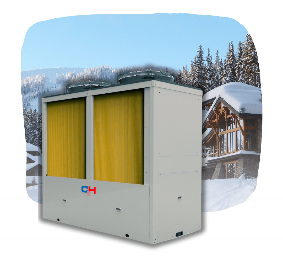 Тепловой насос Cooper&Hunter CH-HP84UMNM на 84 кВт, EVIPOWER до -30°C, 380В