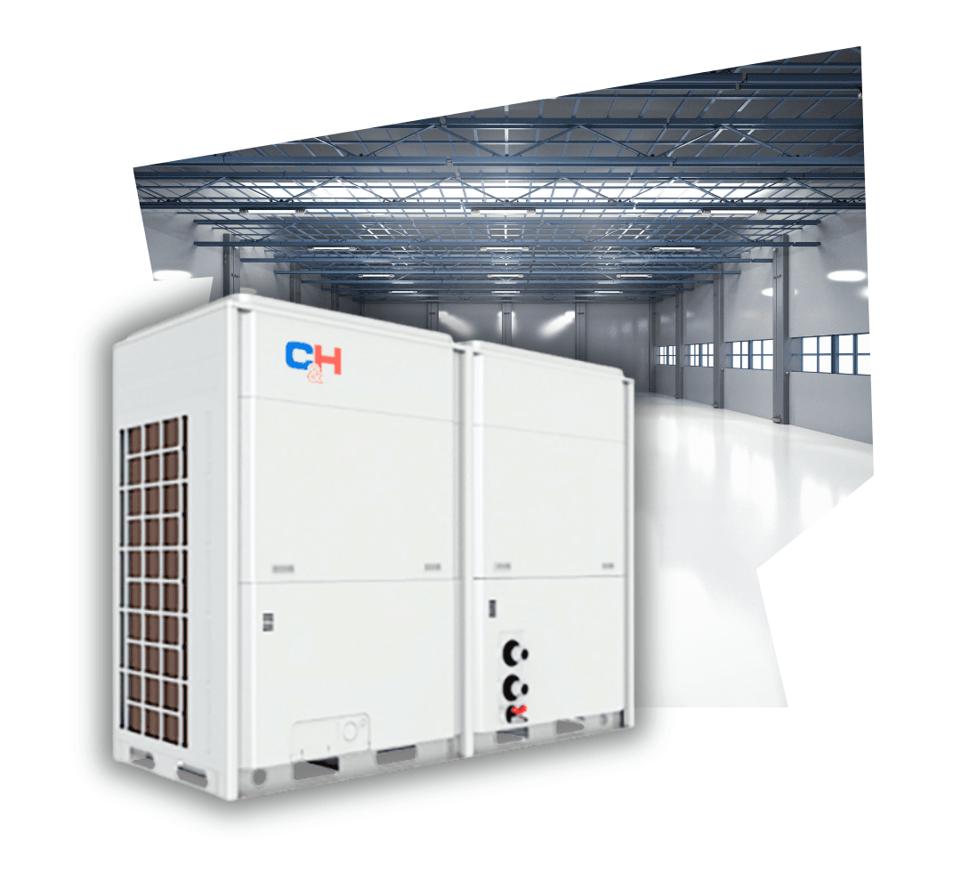 Інверторний тепловий насос Cooper&Hunter CH-HP70UIMNM, повітря-вода на 70 кВт, до 700 м², 380В