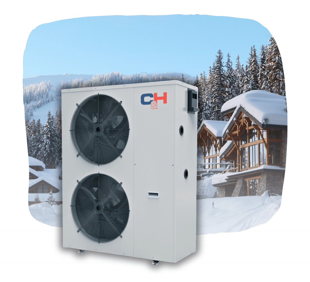 Тепловой насос Cooper&Hunter CH-HP16UMNM на 16 кВт, EVIPOWER до -30°C, 380В