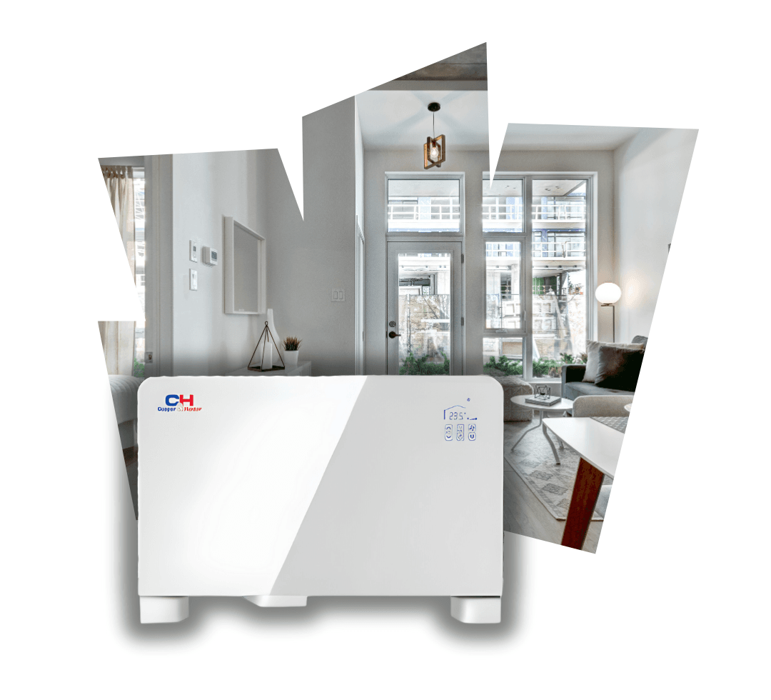 Підлоговий консольний фанкойл Cooper&Hunter CH-FK18SWK2 1,9 кВт до 20 м², білий