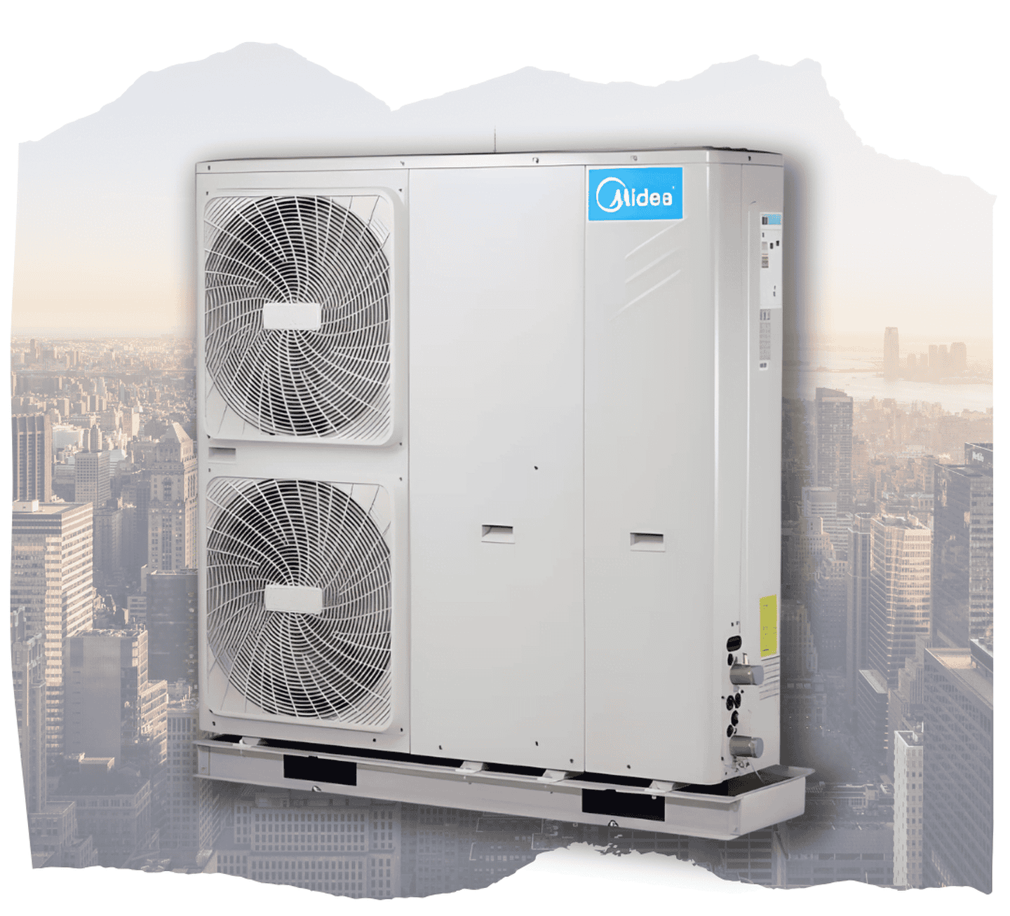 Тепловий насос моноблок Midea M Thermal MHC-V12W/D2RN8-B Модульний на 12 кВт, 380 В