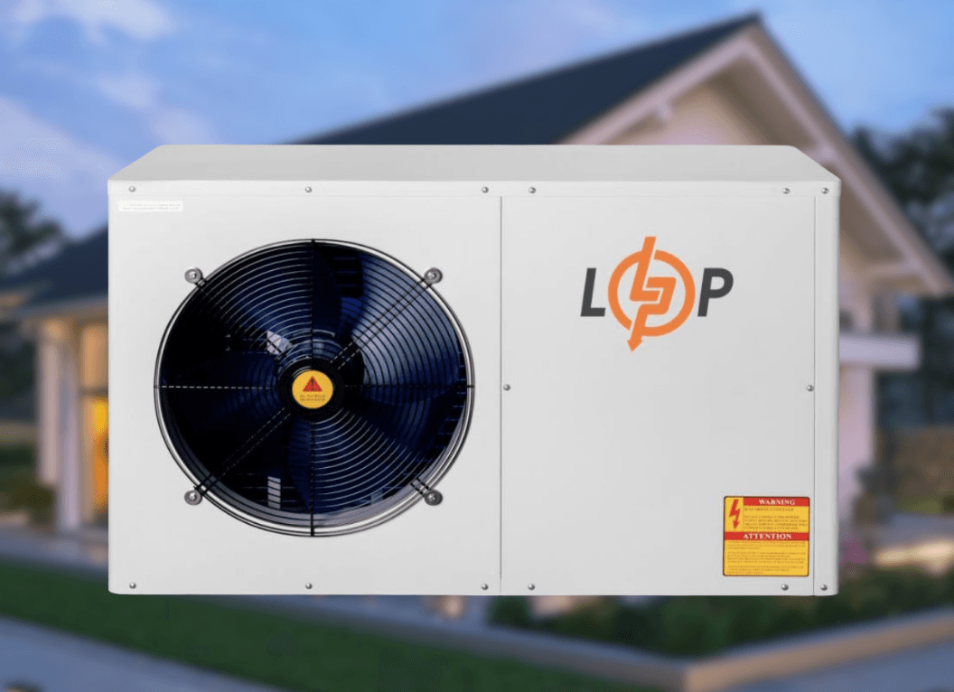 Тепловой насос (моноблок) LogicPower LP-05 на 5 кВт, 220, 50 кв. м