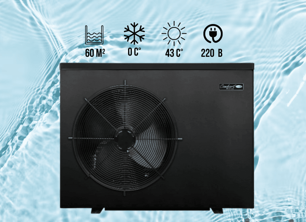 Инверторный тепловой насос Fairland BPNR13 (12,5 кВт), 220 В для бассейнов до 60 м³