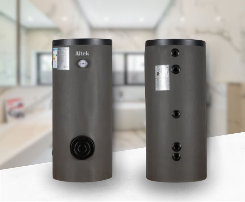 Водонагрівач для теплового насосу з двома теплообмінниками Altek AXD 200 на 200 л