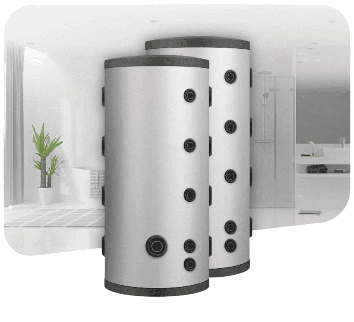 Бак Mycond, буферная емкость МВТ 100 на 100 литров