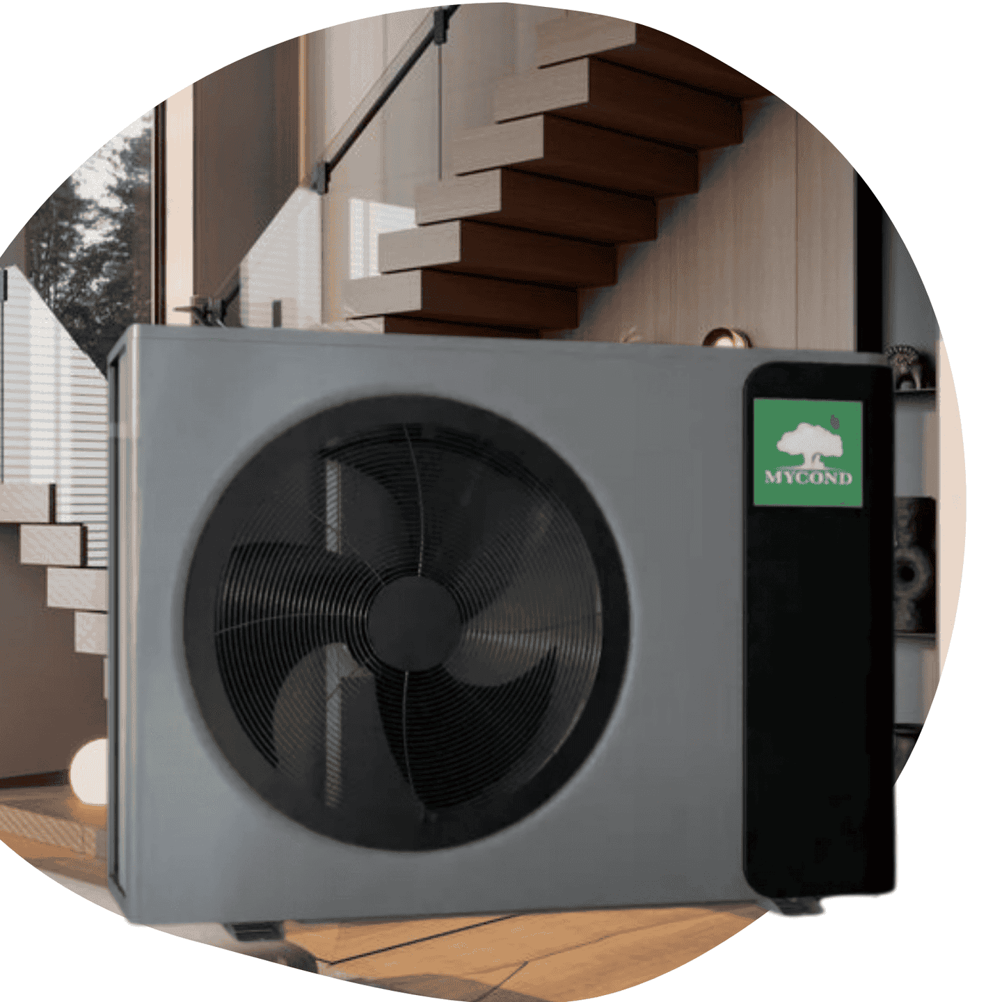 Тепловой насос MYCOND MBasic MHM-U09HL воздух-вода 9,7 кВт, 220 В