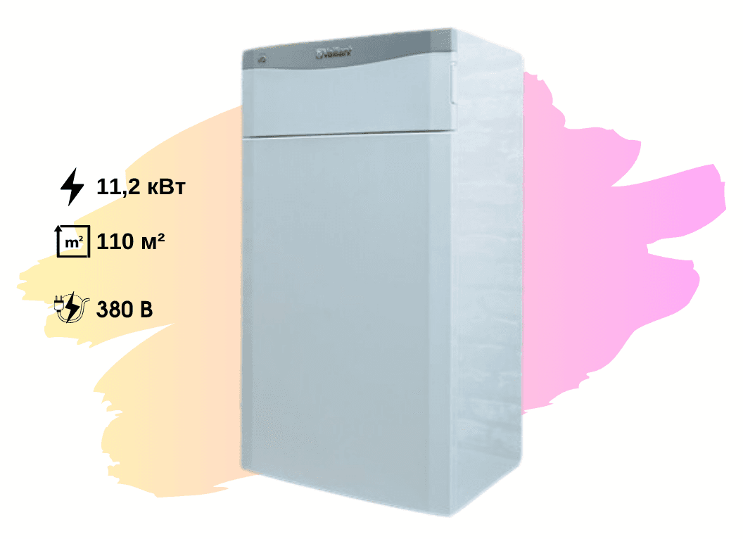 Тепловий насос геотермальний Vaillant flexoTHERM exclusive VWF 117/4 вода-вода (грунтовий) 11.2 кВт, 380V