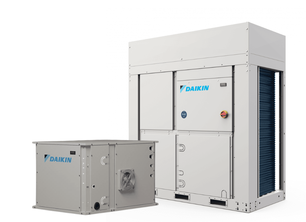 Чиллер Daikin BLUEVOLUTION з тепловим насосом EWYT032CZI-A1/EWYT032CZO-A1, спліт-система 32,1/32,7кВт