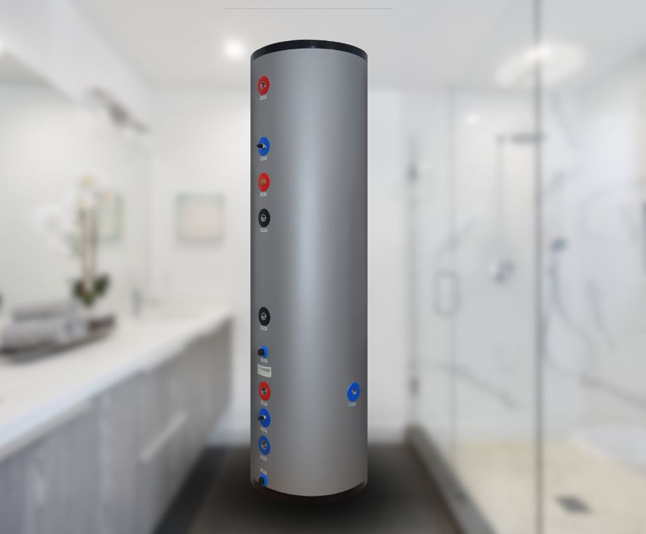 Комбінований бак гібрид Raymer G180/65 ( DHW180L+ буфер 65L) (нержавіюча сталь)