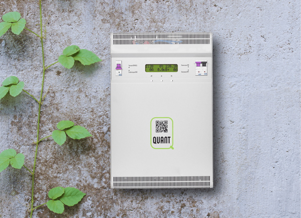 Стабілізатор Quant-5,5 інверторний, настінний, потужність 5500 Вт (Квант 5,5 кВт)