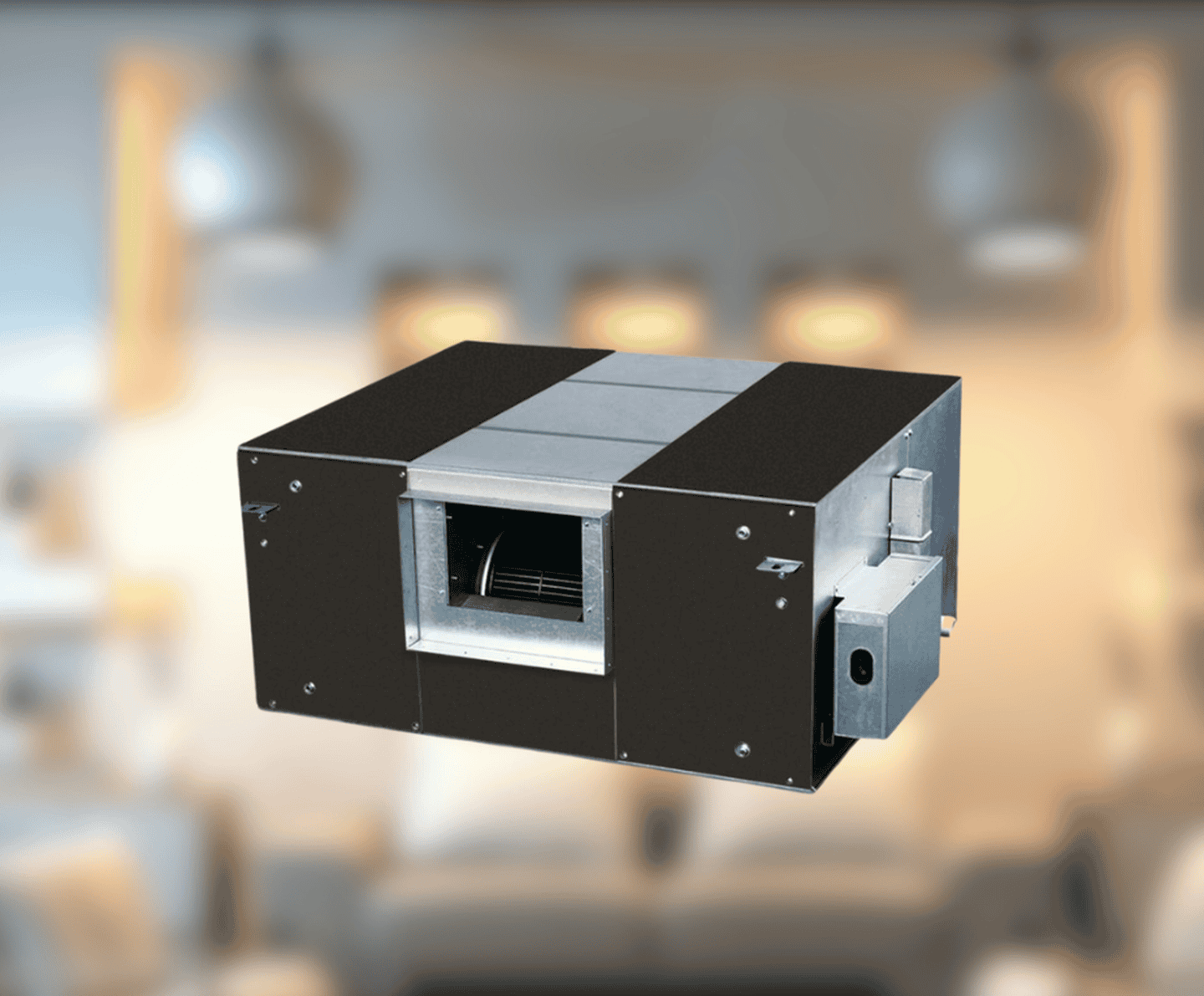 Канальный фанкойл Midea MKT3H-1800 G100 (15,8 кВт), площадь до 180 м², высоконапорный, 100 Па