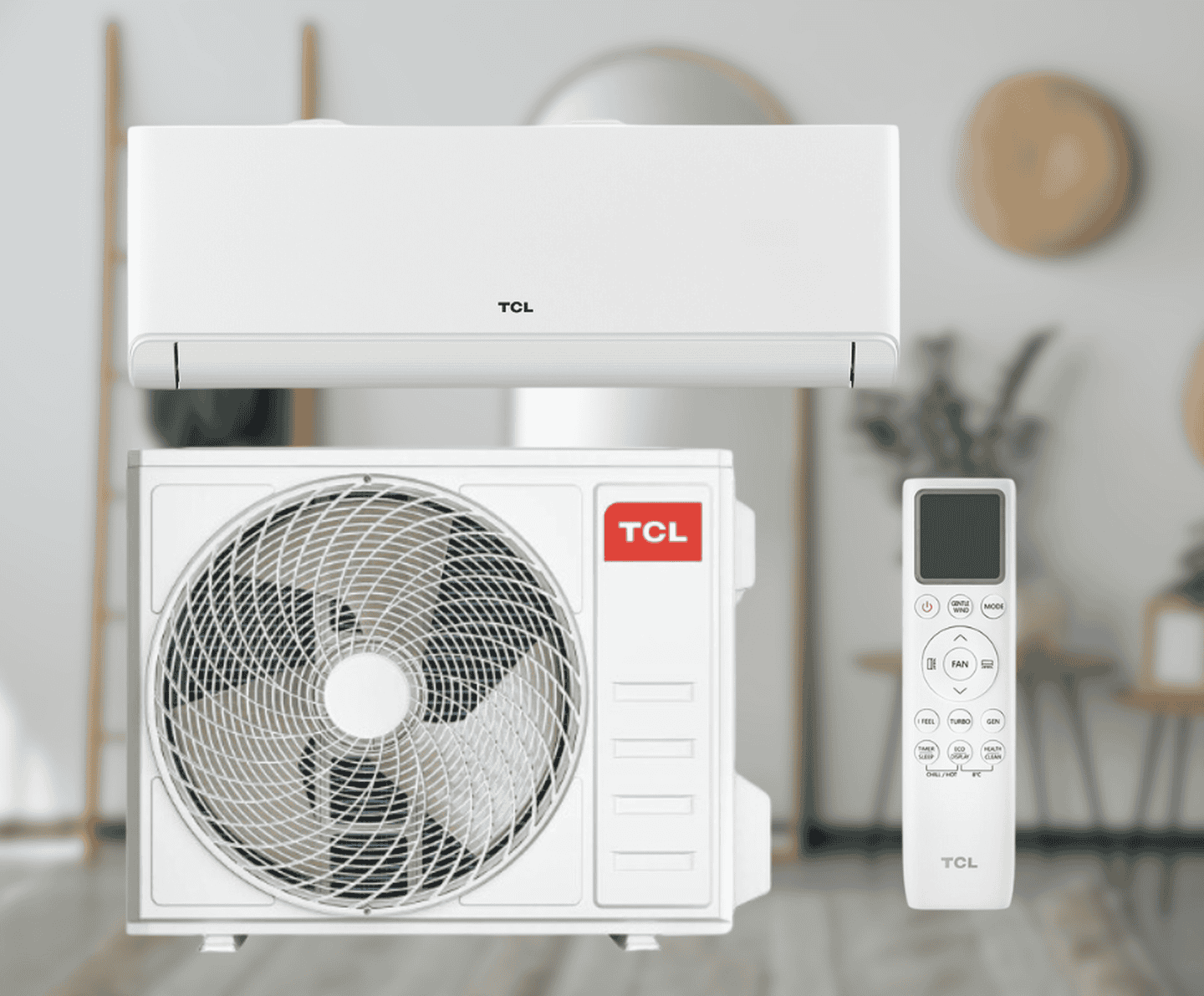 Кондиционер TCL TAC-09CHSD/TPH11IHB серии Ocarina BreezeIN 2,6 кВт, инверторный до -30°C, до 30 м²