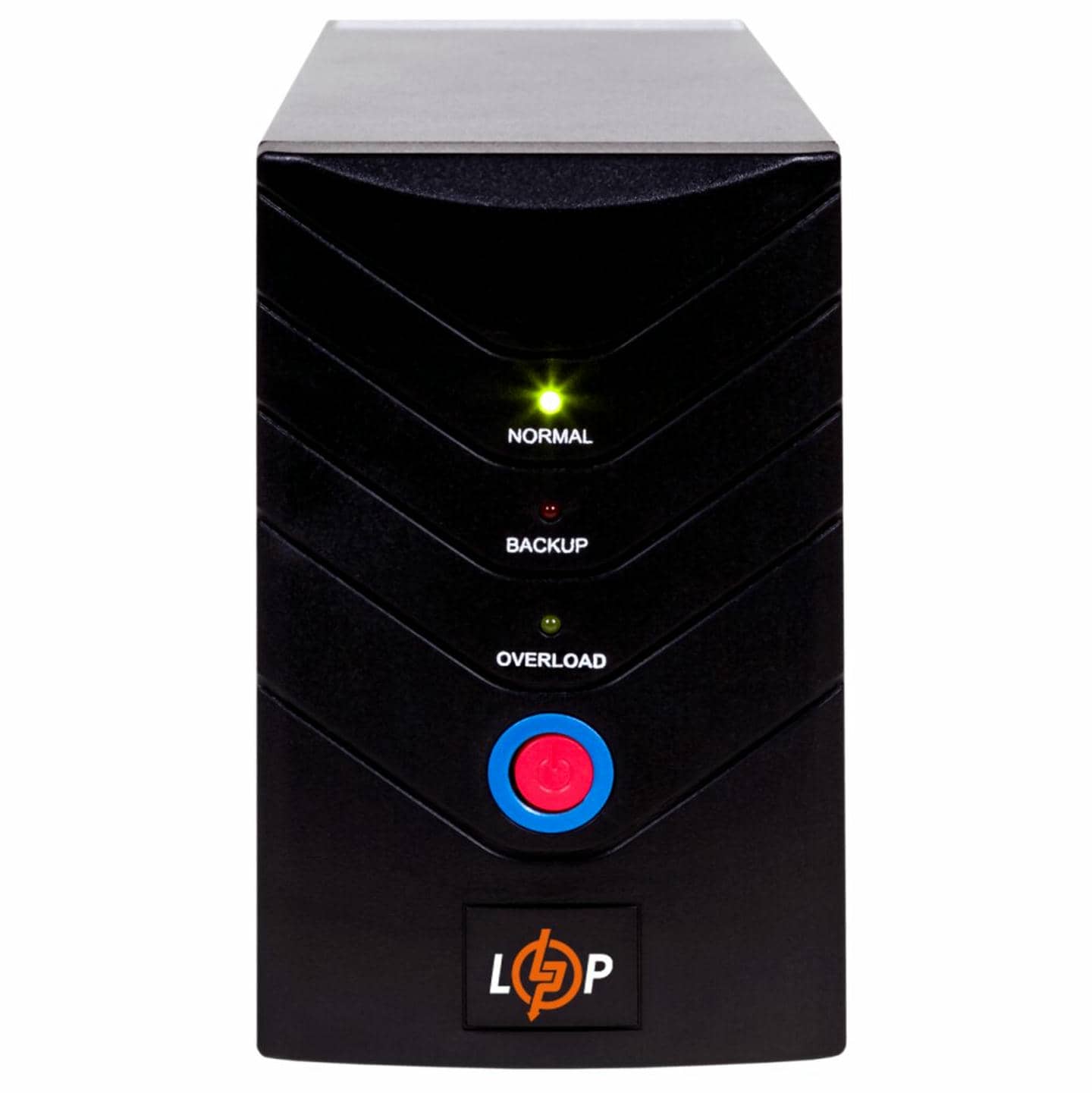 Джерело безперебійного живлення (ДБЖ) з правильною синусоїдою 0,5 кВт Logic Power LP 850VA (510Вт)