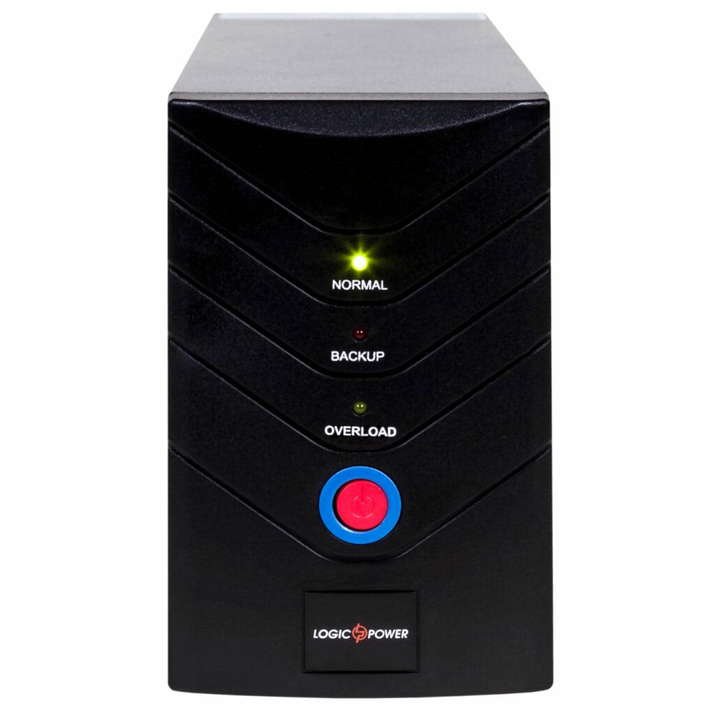 Источник бесперебойного питания (ИБП) с правильной синусоидой 0,4 кВт Logic Power LP 650VA (390Вт)