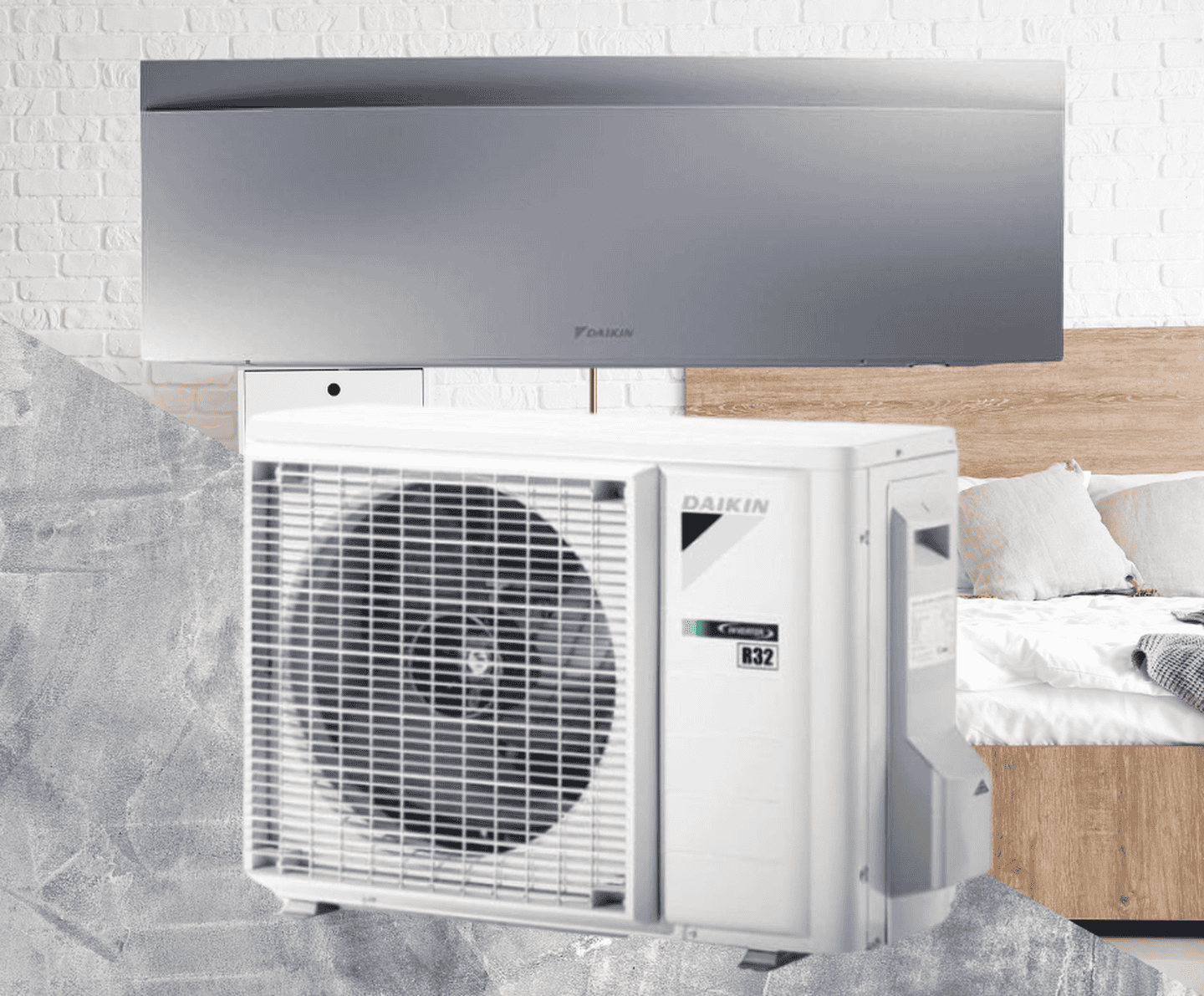 Кондиционер Daikin EMURA 3 FTXJ20AS/RXJ20A9 Silver, инверторный, 2,0 кВт, до 20 кв.м, работа при -20/+50°C, 220 В