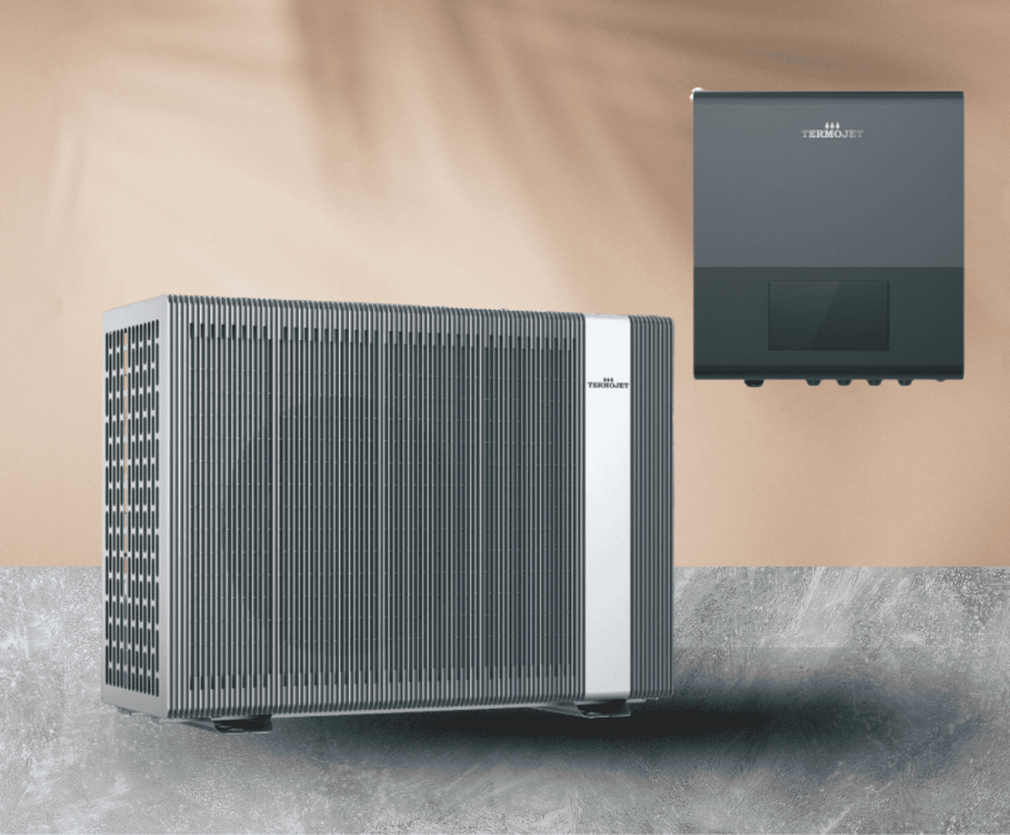 Тепловий насос Termojet Hi-Master V 90HCR5INVM2V/СМ10, інвертор до -25°/+48°С, на 9 кВт, до 90 м², 220В