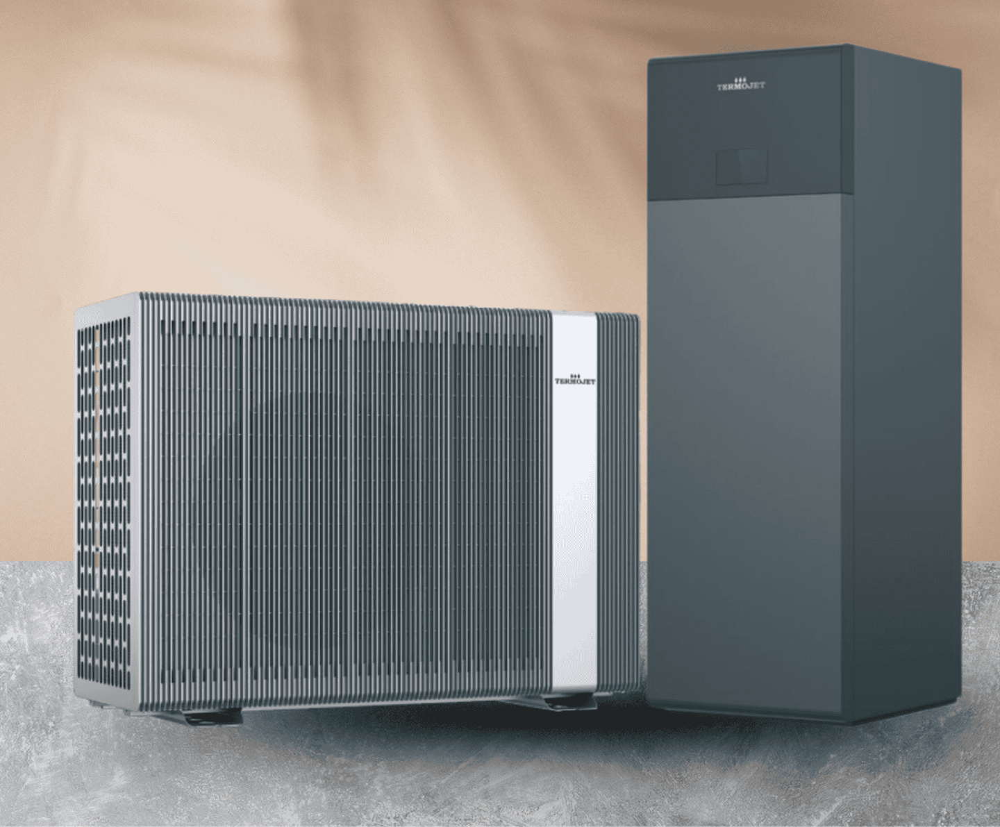 Тепловий насос Termojet Hi-Master V 130HCR5TINVM2V/HT10, інвертор до -25°/+48°С, на 13 кВт, до 130 м², 380В