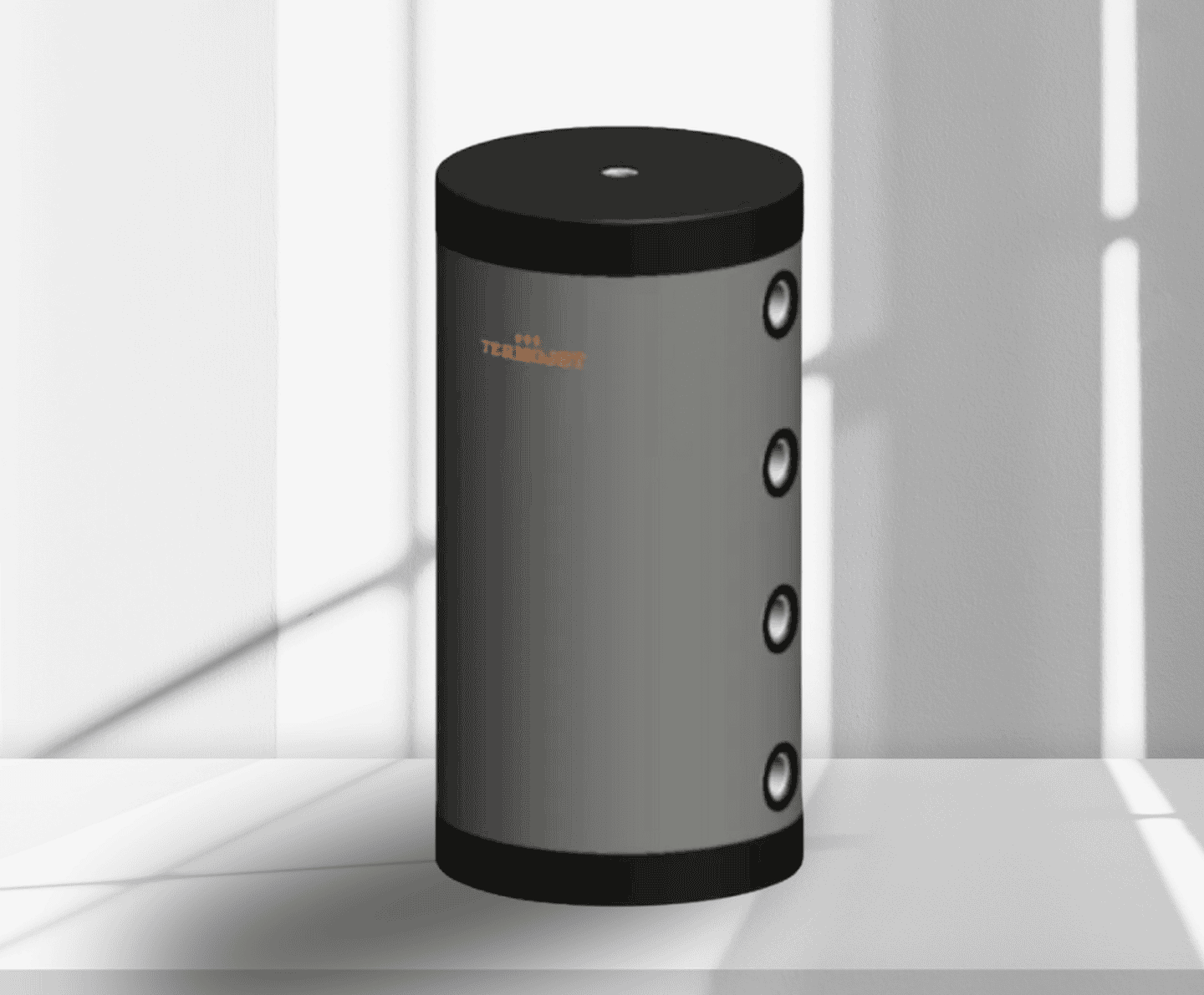 Бак-накопичувач Termojet БТН 75, буферна ємність на 72 л, матеріал високоякісна чорна сталь