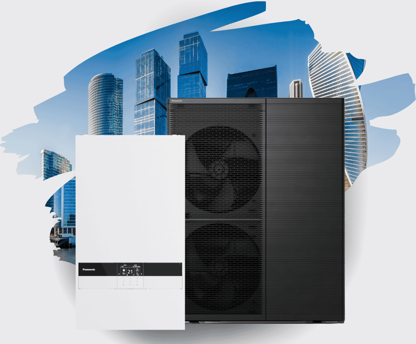 Тепловий насос Panasonic Aquarea T‑CAP серія М R290 (WH-WXG09ME8/WH-SDC0316M9E8) на 9 кВт, до 100 м², робота при -28°С/+43°С, 380В